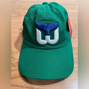 American Needle Hartford Whalers NHL Vintage Hockey Hat Green Adjustable Cap